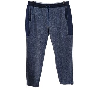 Carbon 2 Cobalt Sweatpants Men‎ XL Terry Knit Cotton Lounge Pockets Comfort Blue